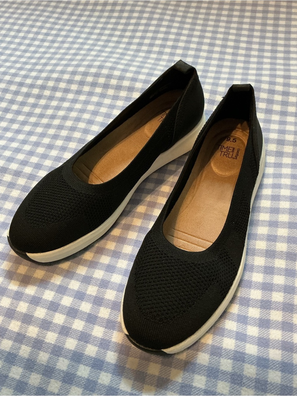 Time and Tru Knit Loafers
